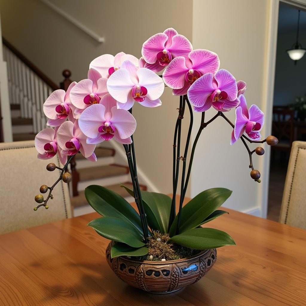  Using Orchids for Christmas Decor