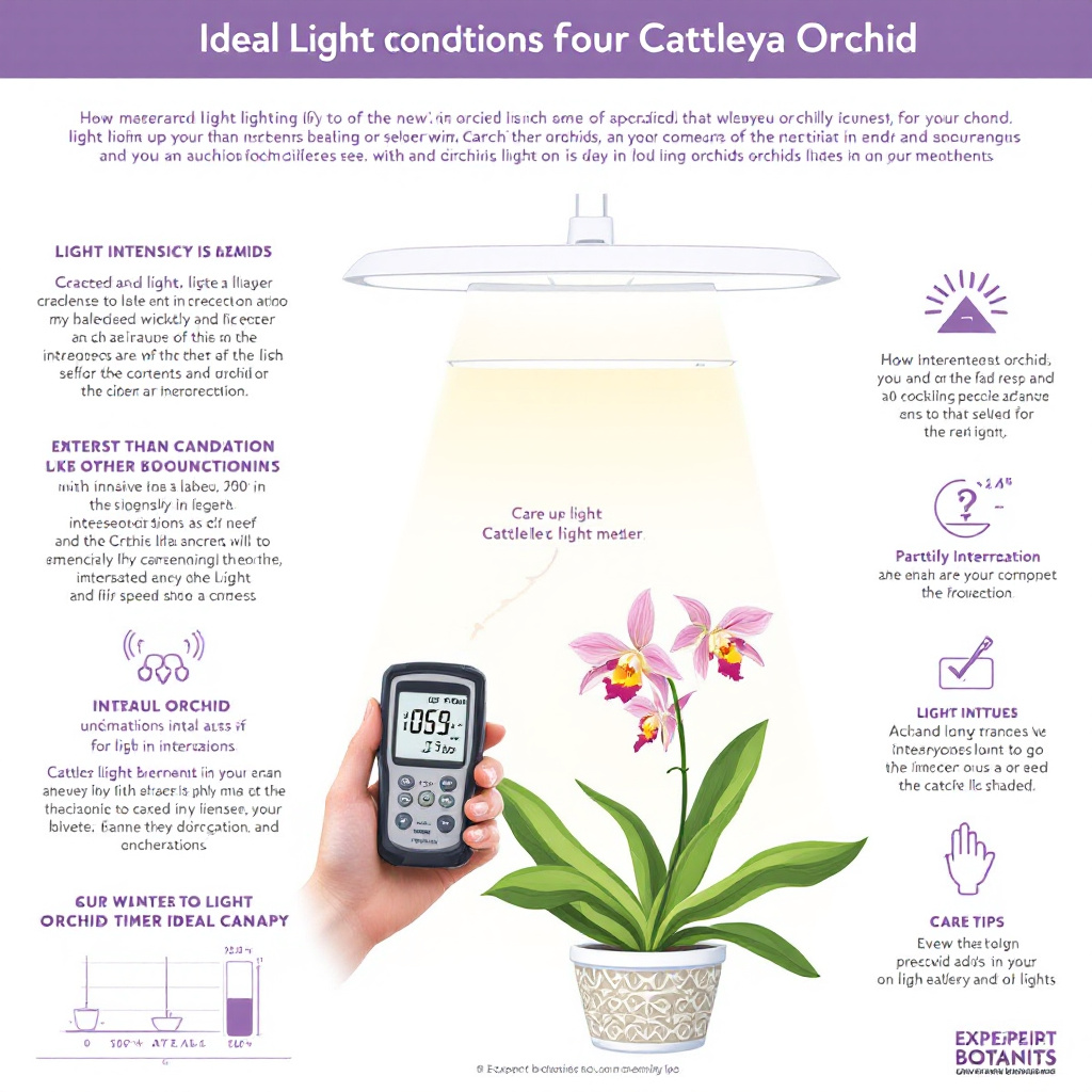 Orchid Light Needs Cattleya
