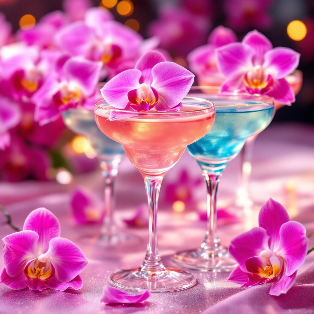 Edible Roses and Orchids