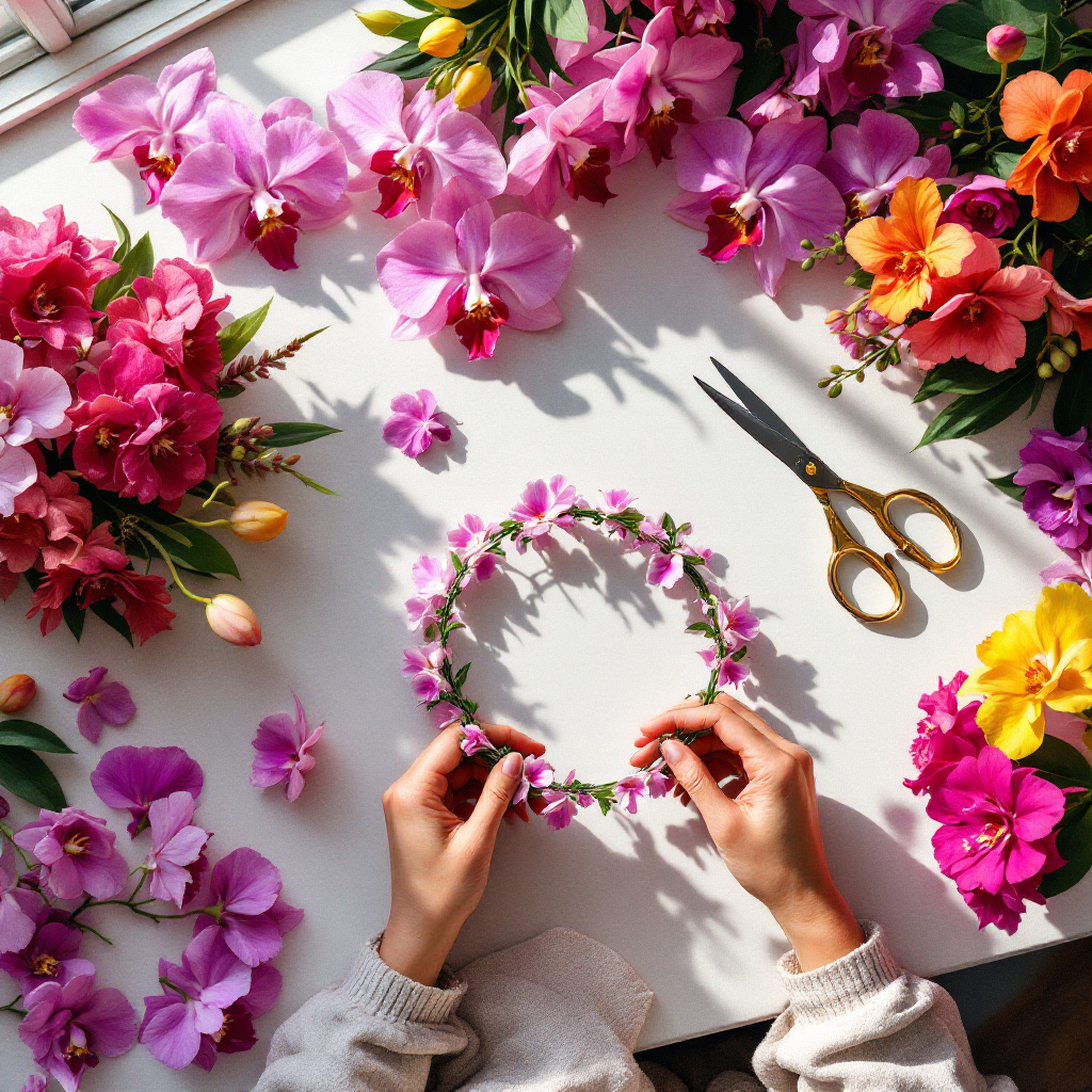 How to Make Flower Crowns